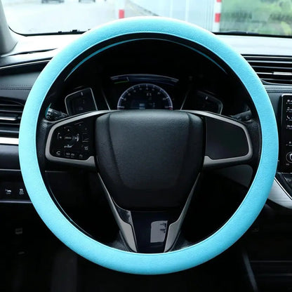 🚗Elastic Silicone Anti-Slip Car Steering Wheel Cover