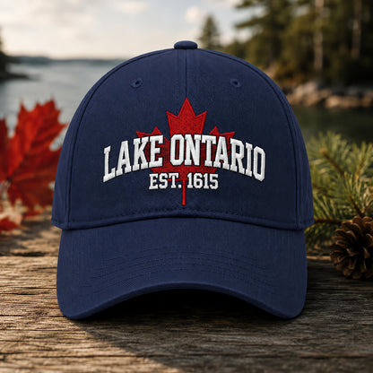 🔥LAST DAY 50% OFF - 🍁Lake Ontario Forever – Heritage Cap (🧢100% Cotton)