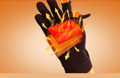 Heated Gloves for Men & Women — Rechargeable Electric Hand Warmers with Touchscreen Fingers