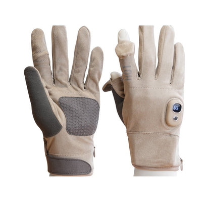 Heated Gloves for Men & Women — Rechargeable Electric Hand Warmers with Touchscreen Fingers