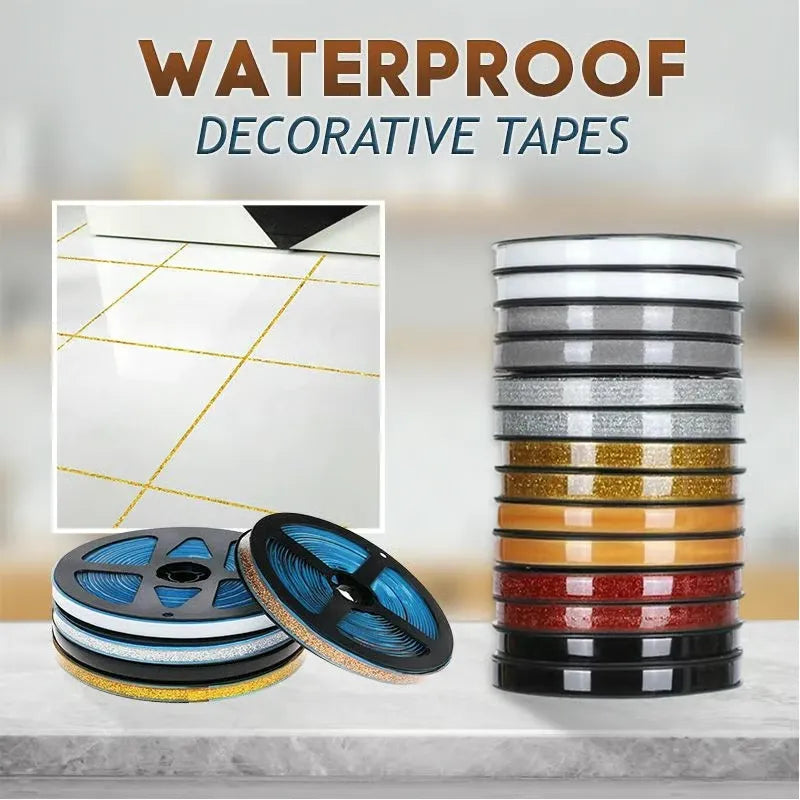 ✨ Peel & Stick Gap Sealing Tape – 6m Kitchen & Bath Edge Trim