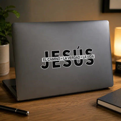 ✝️ Jesus Vinyl Decal – The Way, The Truth, The Life