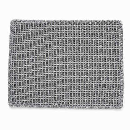 📢📢40% OFF !! ⏰Non Slip Water Absorbent Waffle Weave Bathroom Mat Solid Color Entrance Doormat
