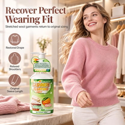 🧶 Wool & Cashmere Sweater Softening and Reshaping Care