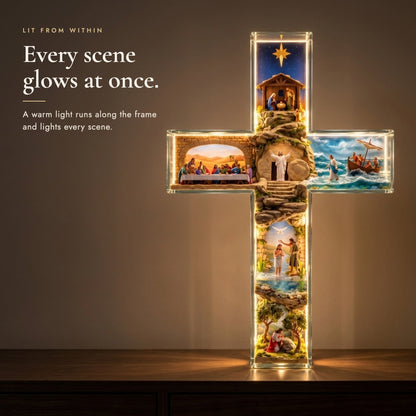 🎉Story of Jesus Light-Up Cross